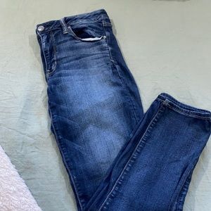 Navy jeans. Super Stretch